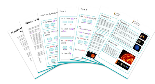 Phonics in Space - Digital Download