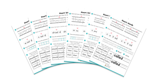 💕 Heart Word Activities 💕 COMPLETE COLLECTION - Digital Download Only