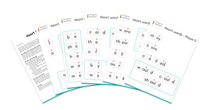 💕 Heart Word Activities 💕 COMPLETE COLLECTION - Digital Download Only