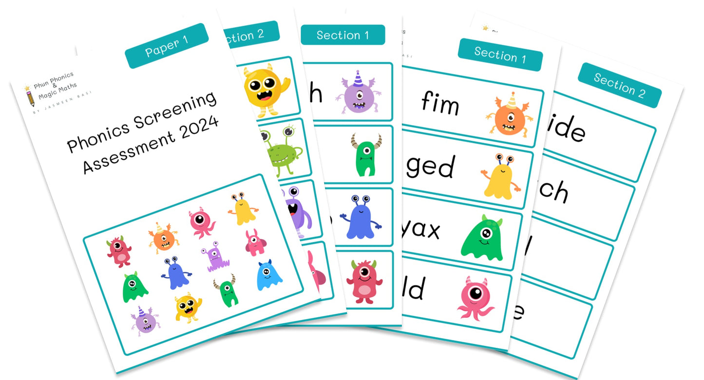 ✨Year 1 Phonics Check - Complete Kit✨ - Digital Download Only