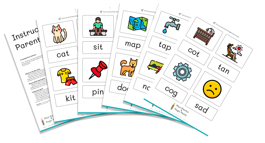 4 Activity Pack Combo - Digital Download Only